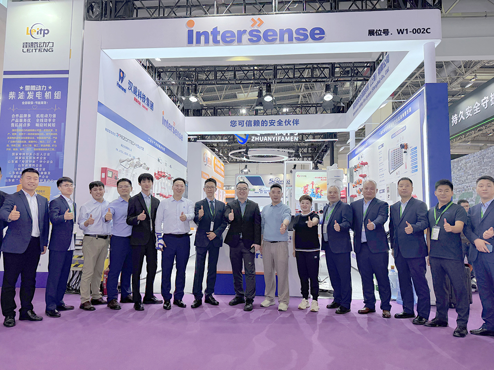 上海英吉森攜手韓國 Rezontech 株式會社在第二十一屆中國國際消防設備技術交流展覽會精彩亮相